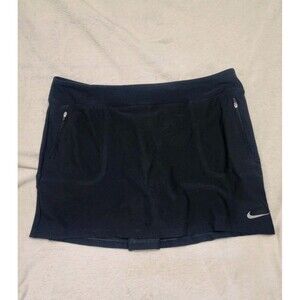 Nike Golf Tour Performance Dri Fit Womens Golf Skort Black Sz XL